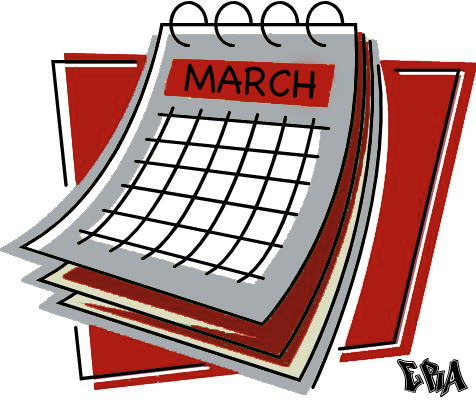 march calendar clip art. Find out why March is the